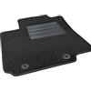 Generico DHCarMats | Tappetino Auto Solo Lato Guida per Kia Rio III dal 2011 al 2017 | Tappeto per Conducente Abitacolo in Moquette su Misura | Accessori Auto - Tappetini Tappeti Macchina 1PZ