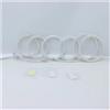TINGYUS Faro Principale Per Alfa Per Romeo 159 2005-2011, Kit Di Luci Diurne Angel Eyes A LED SMD 3528 Di Colore Bianco Super Luminoso Per Auto Fanale Proiettore(Without line)