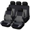 SNMRX Auto Set Coprisedili per Opel Crossland X/SUV 2017 2018 2019 2020 2021 2022 2023 2024, Comfort Copertura Sedile Traspirante Copri Sedile Protezione Sedile Interni Accessori,A