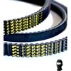 farbrothersonline COMPATIBILE CON KYMCO Grand Dink/Grand Dink E2 125 2001-2007 CINGHIA DI TRASMISSIONE PER VARIATORE FRIZIONE MOTO SCOOTER CINGHIE MOTORE TRAPEZOIDALI DENTATA RESISTENTE AL CALORE E ABRASIONE
