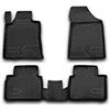 ELEMENT Set di Tappetini Auto in Gomma TPE 3D per NISSAN Teana I | 2014 -> | Tappetini Auto Originali 100% Adatti, Tappetini Gomma Auto Universali Resistanti, Tappetini 3D per Auto