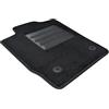 Generico DHCarMats - Tappetino Solo Lato Guida Compatibile con Audi A1 8X dal 2010 al 2018 - Moquette su Misura con Clip di Fissaggio - Protezione Antiscivolo - Made in Italy