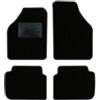 QUEMAR Tappetini Auto per Lancia Musa 2004-2012, Bordo Antracite, 0 Ricami | Kit Tappeti Moquette e Gomma su Misura / Set 2 Anteriori + 2 Posteriori / Ricami e Colori Personalizzati / Antiscivolo