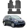 OMAC Tappetini in Gomma Compatibili con Honda CRV 2006-2012 Tappetini Auto Gomma Nero 4tlg