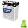 CLICK & GO COMPATIBILE CON HONDA CBX F/F2 (PC04) 550 per anno 1982 al 1984 BATTERIA YB12A-A TECNIUM BB12A-A BATTERIE 12 AMPERE 12 VOLT FORNITA COMPLETA PER L'UTILIZZO 134X80X160MM