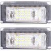 QKLsudua 2 luci a LED bianche per targa dell'auto, compatibili con MINI Coop-er ONE R50 (2001-2006)