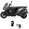 MOTO SPORT MONDO COMPATIBILE CON VOGE SR4 COPRIGAMBE TERMOSCUDO TUCANO URBANO EASY E29 COPERTA TERMICA IMBOTTITA IMPERMEABILE A TRE STRATI PER SCOOTER SENZA PEDANA PIATTA