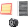 Generico KIT TAGLIANDO 3 FILTRI ARIA OLIO ABITACOLO COMPATIBILE CON FIAT 500X 1.0 88KW 120CV