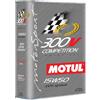Motul 000725 Competition 300V 15W-50 Double Ester Technology 100% lubrificante sintetico da corsa per auto da corsa, 2 litri