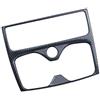 ZEMNLO Bracciolo console Portabicchieri Decorazione Cornice Coperture Trim, for BMW, for Serie 1 F20 F21 Adesivi interni Accessori Car Styling Adesivo decorativo per coprivolante(Carbon fiber)