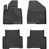MOTOS Tappetini in gomma per auto adatto per Hyundai Santa Fe III 2012-2018 Migliorate il vostro comfort di viaggio con il tappetino antiscivolo per auto No.77