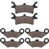 Cyleto Pastiglie Freno Anteriore e Posteriore per POLARIS 800 Sportsman EFI 2005 2006 2008 2009 2010 2011 2012 Sportsman 800(EFI Intl/HO) 2007-2011