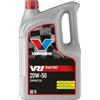 Valvoline Olio Motore VR1 Racing 20W-50 5L Lubrificante Auto Minerale, formulato per auto ad alte prestazioni con motori a benzina turbo e non.