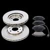 RIDEX 3405B0064 Serie/Kit Kit dischi e pastiglie Anteriore senza viti/bulloni Compatibilità con FIAT 500 312