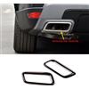 DIYUCAR Silenziatore di coda per auto in acciaio inossidabile Copertura di uscita del tubo di scarico Accessori esterni Compatibile con Range Rover Sport 2018-2021 New Energy P400