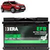 Generico Batteria 70Ah EFB per Dacia Sandero II 1.0 Tce/GPL 1.5 BlueDCI 2012+