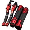 JKNONCBSG Leve Frizione Freno Regolabili Per SH125 SH125i I SH 125 125i 2004-2023 Leve Freno Frizione Moto E Manopole Manubrio