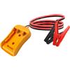 JOJOCY Adattatore di avviamento per auto, compatibile con batteria DeWalt, 12 AWG, 1,8 m, avviamento portatile, cavo di avviamento per auto, alimentazione per avviare veicoli leggeri (Giallo per DeWalt)