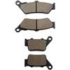 SOMMET Pastiglie freno Anteriori + Posteriore per Yamaha XT 660 R (2004-2016)