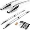 CHROMEMASTER | Barre da Tetto, Rail Tetto Compatibile con Citroen Nemo 2008-2015; Sono Utilizzate per il Montaggio di Portapacchi, Box da Tetto o Portabiciclette | Costruzione in Alluminio