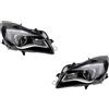 Johns Fari alogeni HSW adatti per Opel Insignia 10/13- Hir2 Set Sinistra Destra