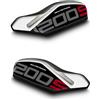 AZgraphishop Az Graphishop Adesivi Paramani Resina 3D Compatibile Con Ducati Multistrada 1200 S 2015-2017 APA-MULTI-1200S (Iceberg White)