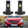 NSLUMO LED Fendinebbia Lampadine per Op.el/Vauxhall Antara Karl 2x Xenon White PSX24W PSX24 2504 Nessun sfarfallio LED Luci di guida Fari per auto Illuminazione di parcheggio