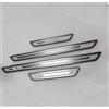 QFYANXUAN Acciaio Inossidabile Auto Battitacco Soglia Porta per Audi A3 Cabrio 3 (III) 8V I 2014-2020, Protezione Plates Anti-Graffio Scuff Adesivi Decorativi Accessori, 4 Pezzi