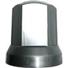 MelTruck 10x Copribulloni Protezione Dimensioni - per Camion (Grigio Chiaro, Altezza: 54,5 mm x Misura: Ø33 mm)