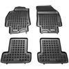 MTM Tappetini Gomma per Renault Megane III Sporter 06.2009-2016 Design a Vaschetta, su Misura con Bordi Rialzati cod. 3D 5653
