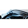 Car Lux AR03829 - Deflettori d'aria antivento per finestrini anteriori (kit da 2 pezzi) per Passat 3C B6 B7 Sedan e Variant dal 2005 al 2014