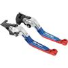 MLTLKPPVNG Leva freno frizione Compatible Con KYMCO AK 550 2017-2023 Moto CNC Manubrio Pieghevole Regolabile Allungabile Freno Leve Di Frizione(C)