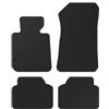 Kovvar DuoGrip Tappetini in gomma per BMW Serie 3 E90/E91 | 2005-2012 | 4 pezzi | Superficie in gomma 5 mm (TPE) | Versione: Trazione posteriore | Su misura | Antiscivolo | 1925 g/m²