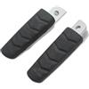 Becwdvo Pedali Pedane Moto Pedane Pedali Anteriori Poggiapiedi Gomma/Adatto for BMW F800GT/ST/S F900R/XR M1000XR/S1000XR R1200RS/ST R Nine T R1250R/RS Nero(Silver)