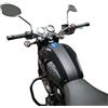SPAAN Copriserbatoio nero pelle compatibile con Benelli Imperiale 400