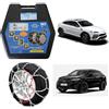 Italfodere Catene da Neve 16 mm Compatibile con Q8, Urus 295/40R20 305/40R20 Omologate TUV e GS Onorm Speciale Maglie Rinforzate Antislittamento Massima Aderenza