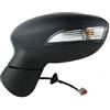 SRQORT Specchio Laterale Specchietto Retrovisore Sinistro Elettrico Riscaldato Con Primer Per Ford Per Fiesta MK7 Hatchback 2008-2012 Specchietto Esterno