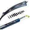 MOTOS Set di tergicristalli per Aixam A751 07.2005-03.2010 - Design all'avanguardia, Tergicristallo anteriore, Estremamente silenzioso, Durevole e resistente alle intemperie, Facile installazione, Cer