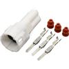 JUANZD 1 Set Sumitomo 3 Pin Way 2.2mm MT090 Sigillato Moto TPS Maschio Femmina Auto Connettore Impermeabile for 6187-3231 6180-3241(Lavender)