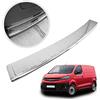 Chromemaster | Protezione paraurti Posteriore | Compatibile con Opel Vivaro S Compact, M Long dal 2019- | Acciaio INOX lucido/cromato | Protezione paraurti protegge la vernice del paraurti dai graffi
