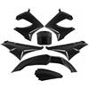 Lupsty KIT CARENA TNT PER MOTO DERBI 50 SENDA R 7 PEZZI NERO