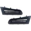 BMLGPGBCDW Per Renault Per Clio MK3 2005-2009 Paraurti Anteriore Griglia Fendinebbia Sfiato Aperto Griglia Aspirazione Fendinebbia 7701208684 Griglia paraurti anteriore(Sinistra e destra)