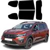 Generico Ricambio Compatibile con Dacia Jogger dal 2022 a Oggi Pellicole Oscuramento Vetri Auto Pre Tagliate a Misura - 05% (Molto Scura)