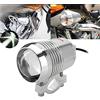 TUINCYN Faretto LED per moto 30W U2 U3 Faretto con alloggiamento in lega di alluminio 6000K Luce di marcia del motore della luce di marcia del motore luminoso (confezione da 1)