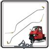 Piaggio KIT 2 TUBO TUBAZIONE TUBI FRENO FRENI LATO DESTRO E SINISTRO PER PIAGGIO APE 50 ORIGINALE PIAGGIO.