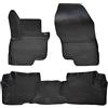 J&J AUTOMOTIVE Norm Liners Tappetini Auto su Misura per Mitsubishi Eclipse Cross PHEV Dal 2021, Set da 4 Pezzi, 3D in Gomma TPE, Antiscivolo, Inodore, Colore Nero