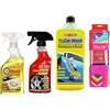 Ma-Fra Kit Trattamento Auto Interno ED Esterno. Killer RIMUOVE Insetti- pulitore CERCHI & GOMME- CAR WASH SHAMPOO E CERA, INSIEME 7 PANNI MICROFIBRA MULTIUSO 30x35 cm