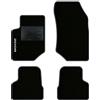 QUEMAR Tappetini Auto per Peugeot 2008 II e-2008, Bordo Antracite, 1 Ricamo | dal 2019 / Kit Tappeti Moquette e Gomma su Misura / Set 2 Anteriori + 2 Posteriori / Ricami e Colori Personalizzati