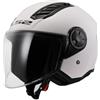 Generic LS2 OF616 Casco Airflow II Solid Gloss White Lucido XL Nuova Omologazione
