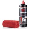 detailmate Menzerna Set di lucidatura: 1000 Heavy Cut - 1L + panno in microfibra 550GSM